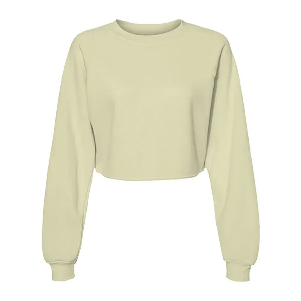 Women's Crop Crewneck Sweatshirt