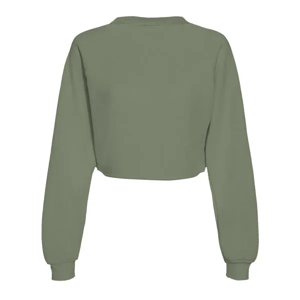 Women's Crop Crewneck Sweatshirt