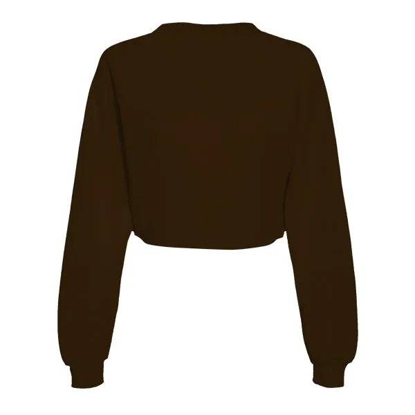 Women's Crop Crewneck Sweatshirt