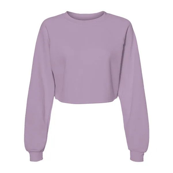 Women's Crop Crewneck Sweatshirt