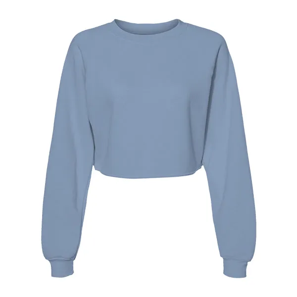Women's Crop Crewneck Sweatshirt