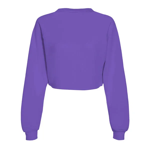 Women's Crop Crewneck Sweatshirt