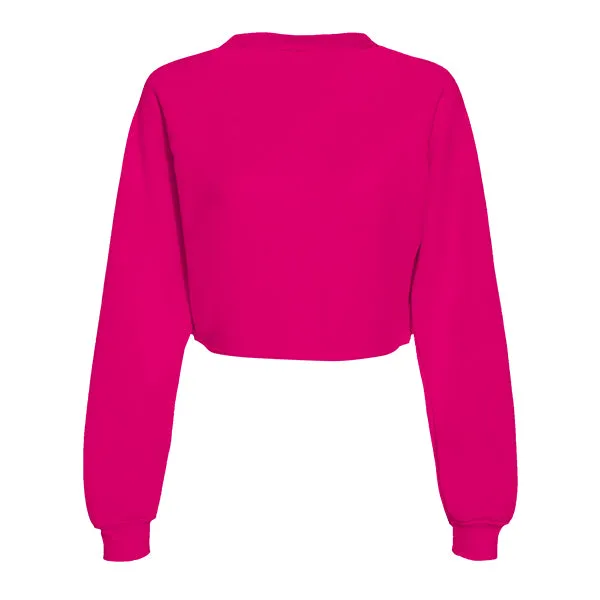 Women's Crop Crewneck Sweatshirt