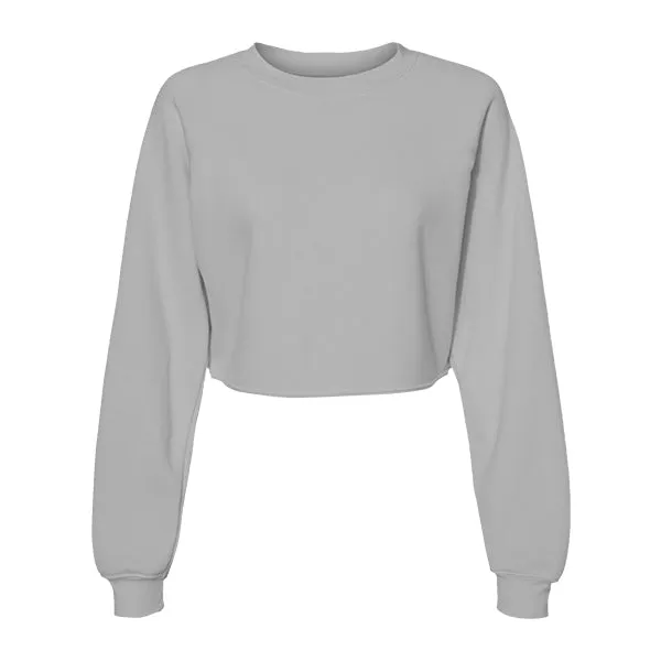 Women's Crop Crewneck Sweatshirt
