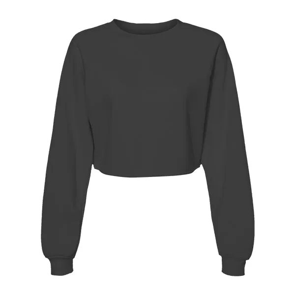 Women's Crop Crewneck Sweatshirt