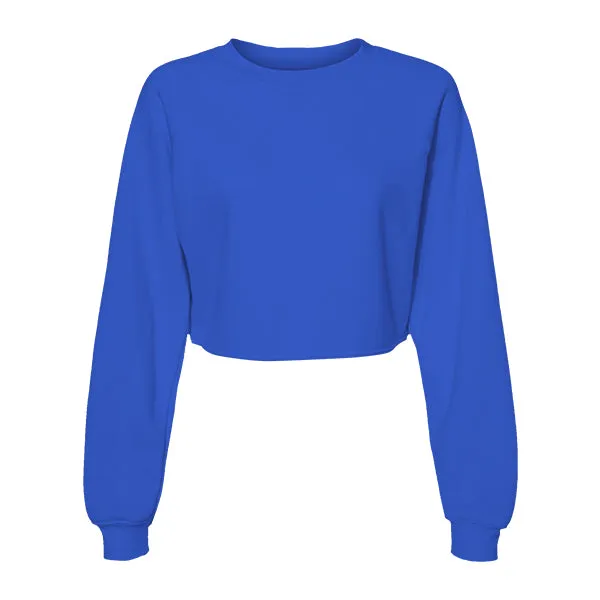 Women's Crop Crewneck Sweatshirt