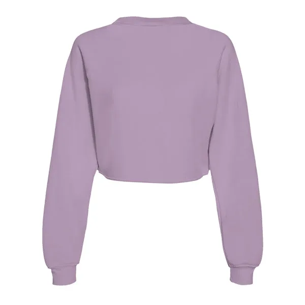 Women's Crop Crewneck Sweatshirt