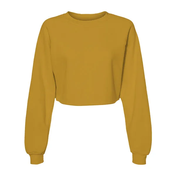 Women's Crop Crewneck Sweatshirt
