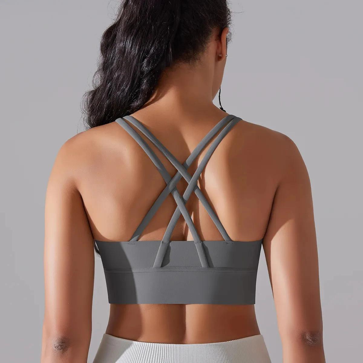 Women’s High-Stretch Yoga Bra Tank Top