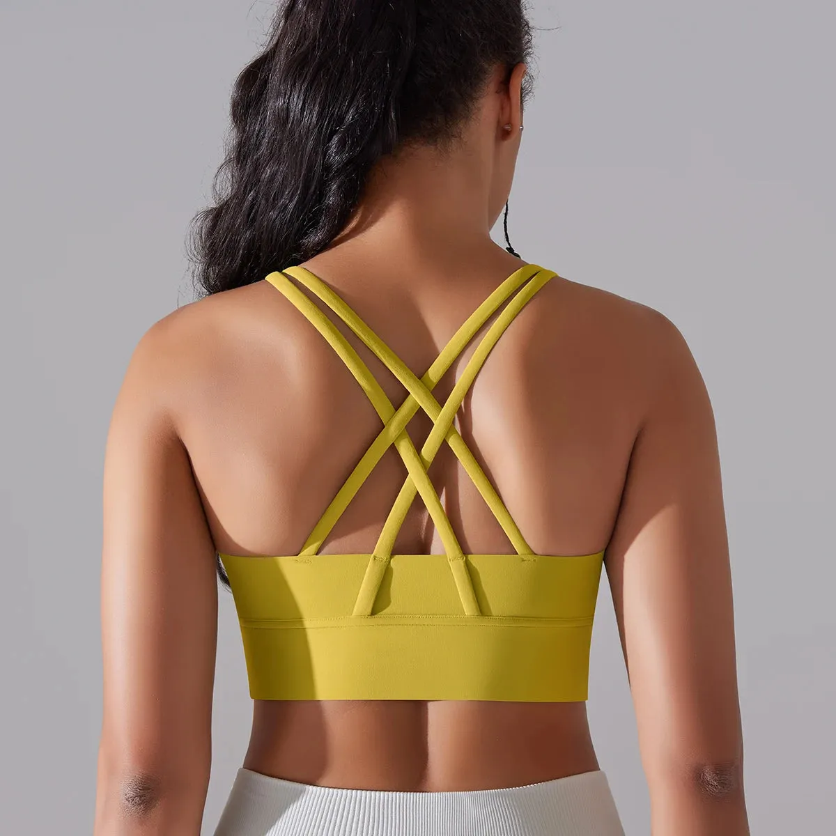 Women’s High-Stretch Yoga Bra Tank Top