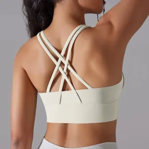 Women’s High-Stretch Yoga Bra Tank Top