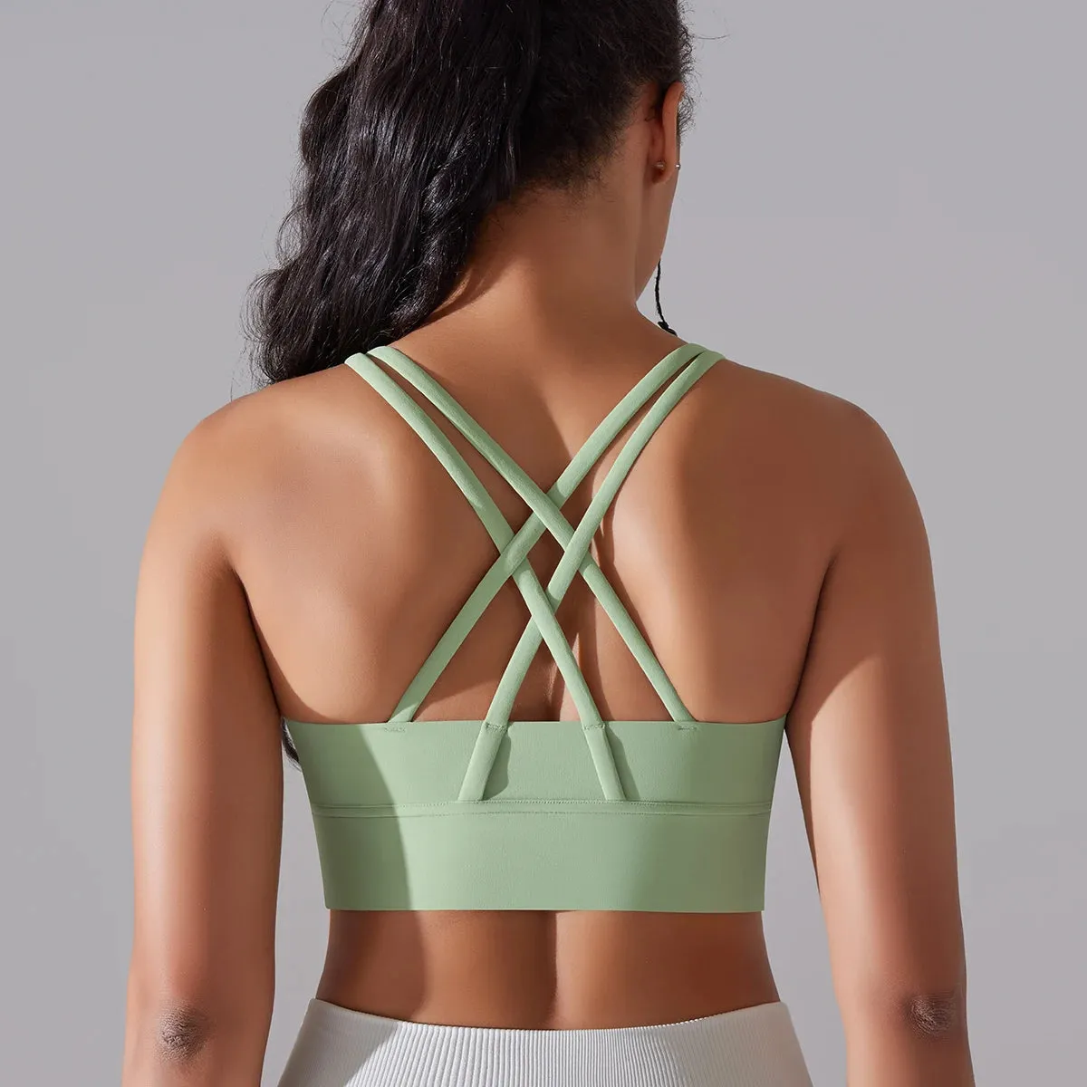 Women’s High-Stretch Yoga Bra Tank Top