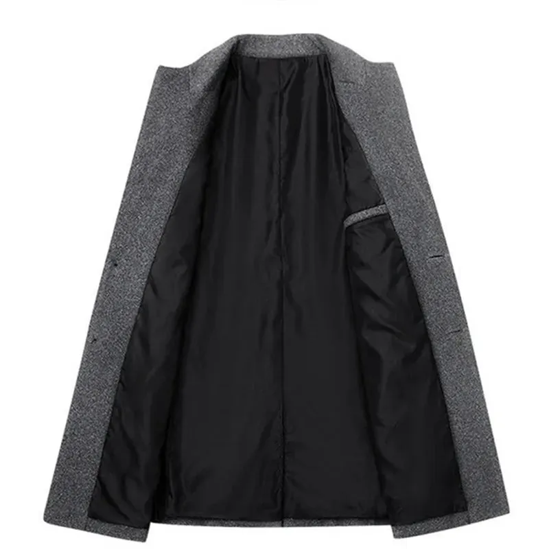 Wool Casual Trench Coat