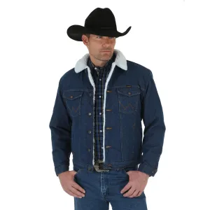 WRANGLER SHERPA LINED DENIM JACKET
