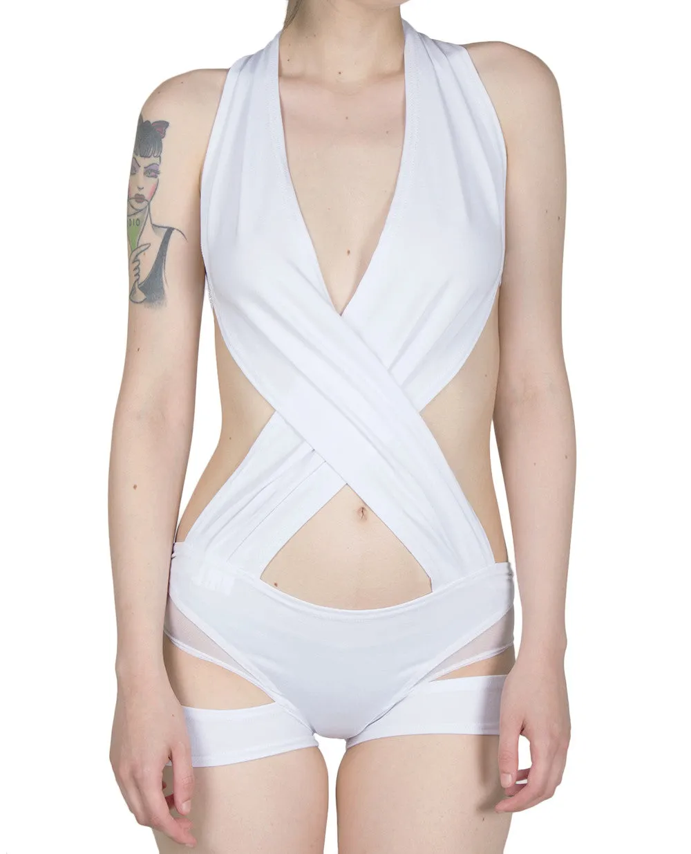 WRAPPER PLAYSUIT