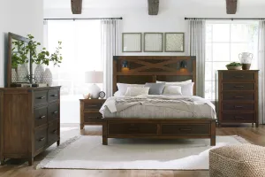 Wyattfield - Panel Bed With 2 Storage Drawers