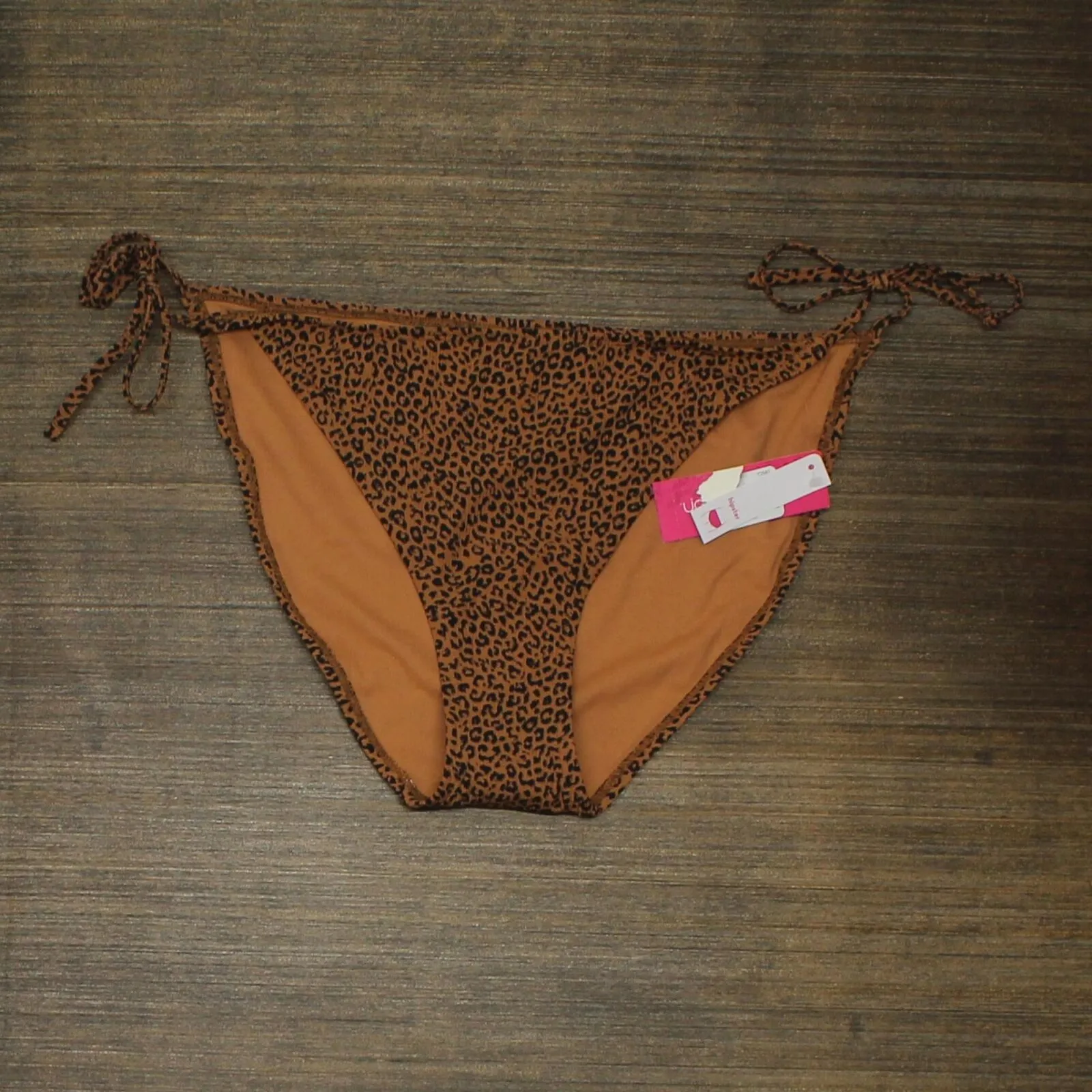 Xhilaration Juniors' Ribbed String Hipster Bikini Bottom PID-001122