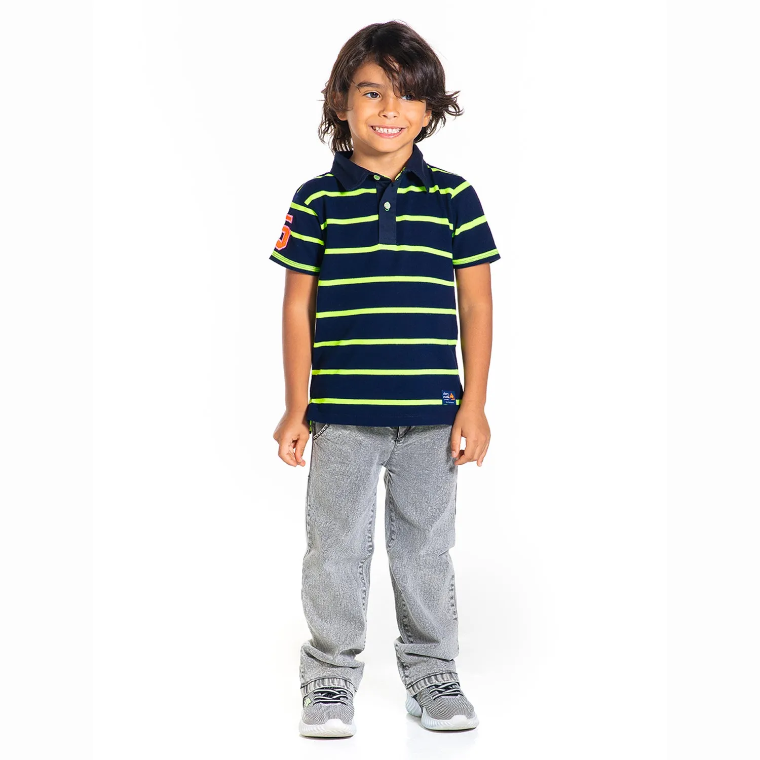 Yale Denim Bottom Regular Fit Jeans