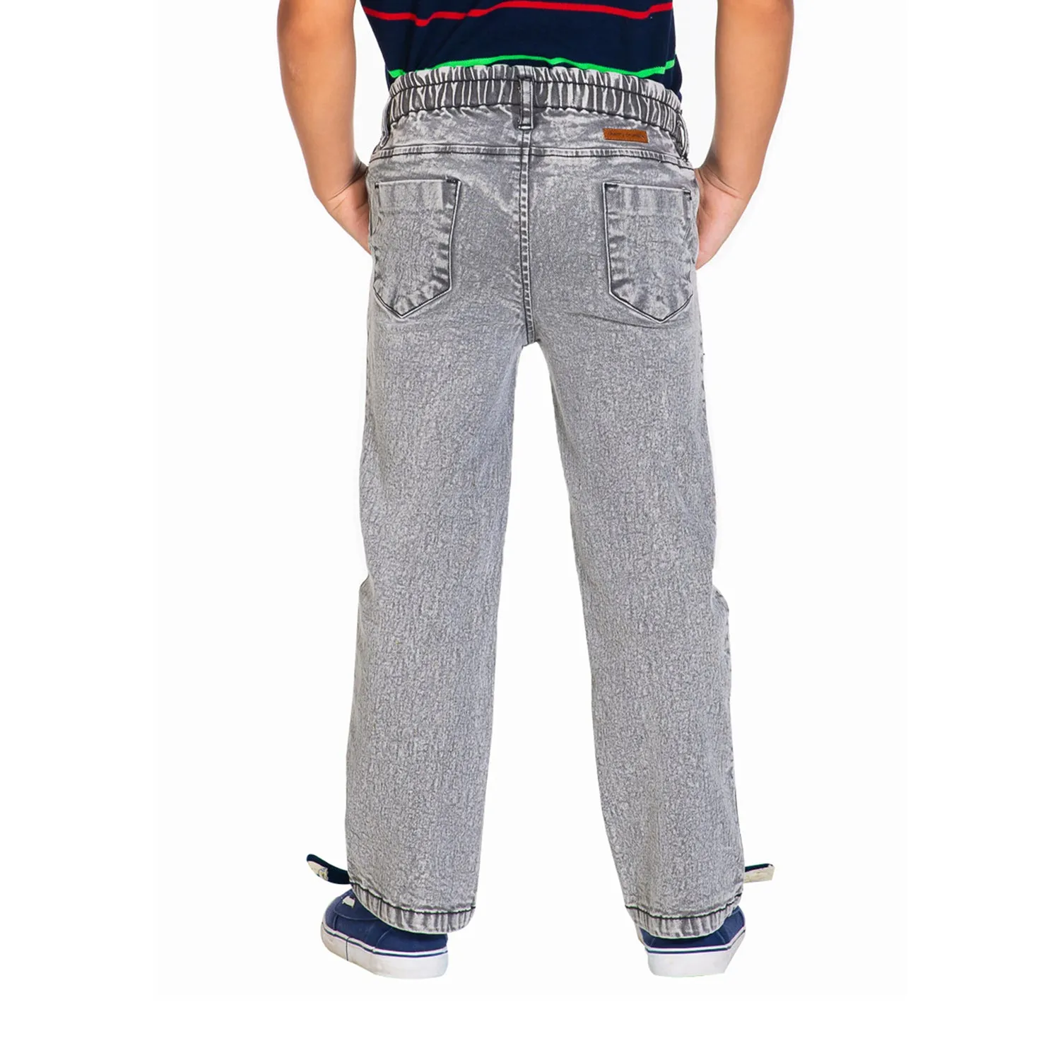 Yale Denim Bottom Regular Fit Jeans